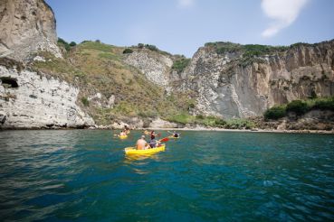 Kayak dans le golfe de Naples